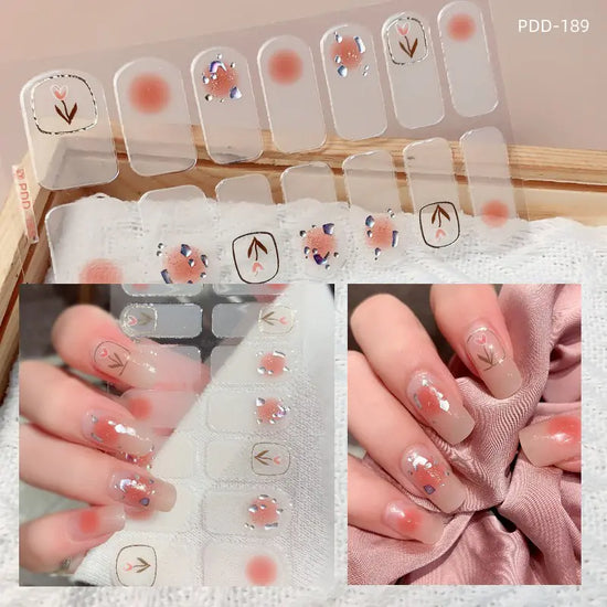 Autocollants pour Ongles 3D Étanches pour Printemps / Été